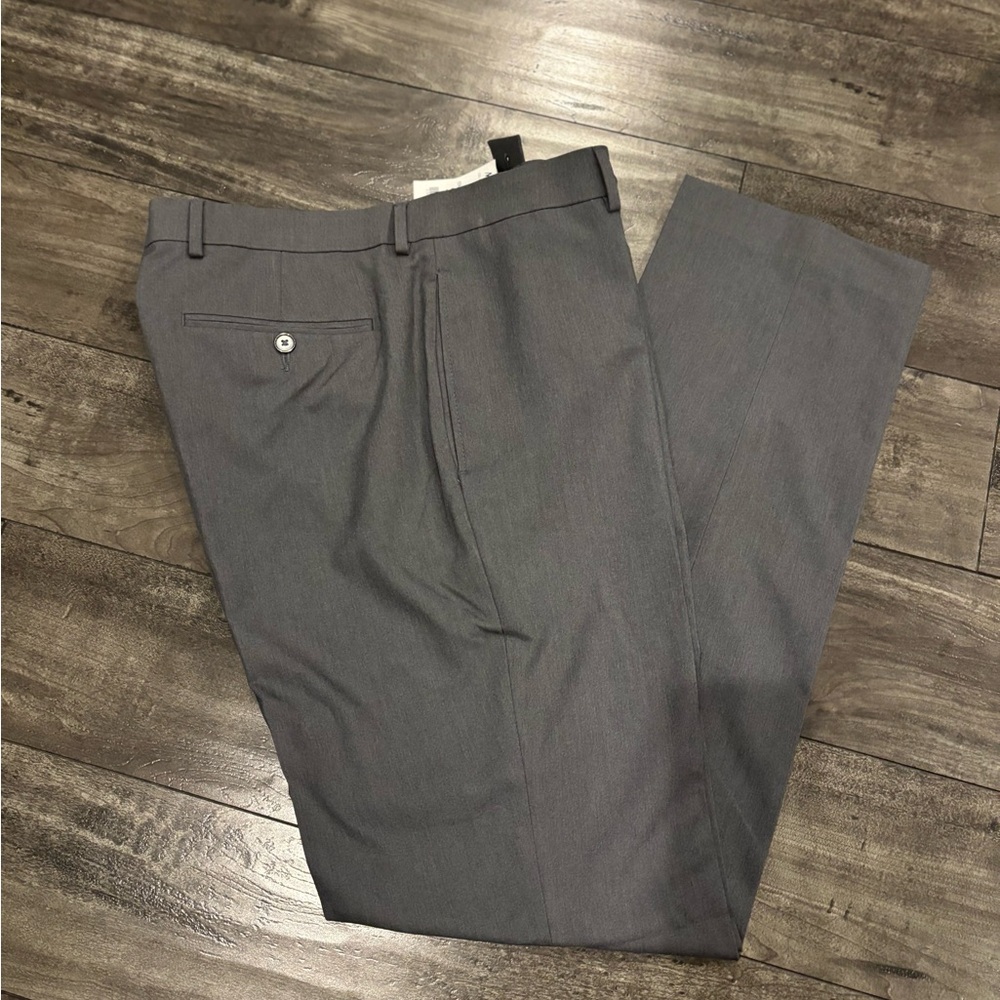 Calvin Klein Men’s Charcoal Dress Pants